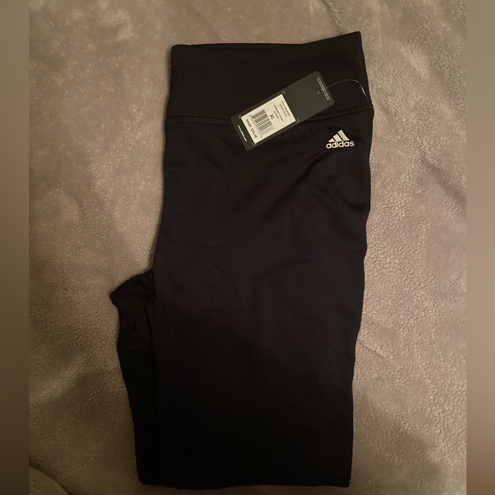 Women's Adidas 7/8th Fleece lined Golfing Leggings